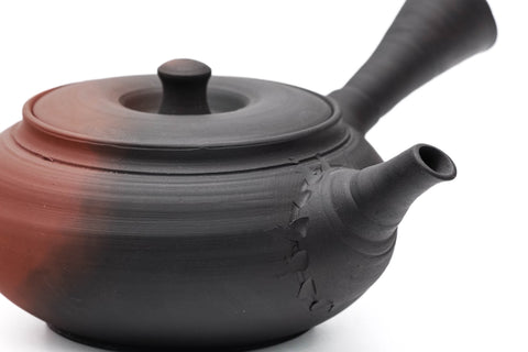 Black Red Yōhen Tokoname Teapot - 230ml