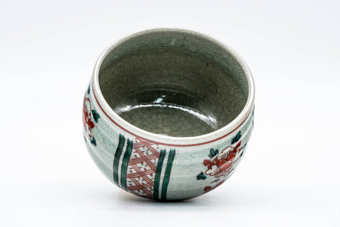 Japanese Matcha Bowl - 渋草柳三 Ryuzou Shibukusa - Small Nodate Shibukusa-yaki Chawan - 150ml