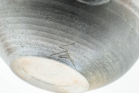 Japanese Kyusu - Ash Glazed Bizen-yaki Ceramic Teapot - 340ml