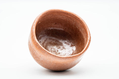 Overhead interior view of the bowl showing the glazed inside and pooling.