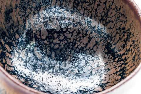 Japanese Matcha Bowl - Yuteki Tenmoku Glazed Chawan - 250ml