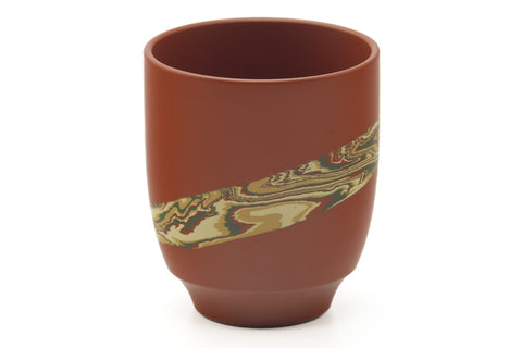 Japanese Teacup - Nerikomi Swirl Tokoname Yunomi - 125ml