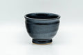 Tezumi — Japanese Teacup - Small Tenmoku Yuteki Glazed Guinomi - 60ml — front view from another angle
