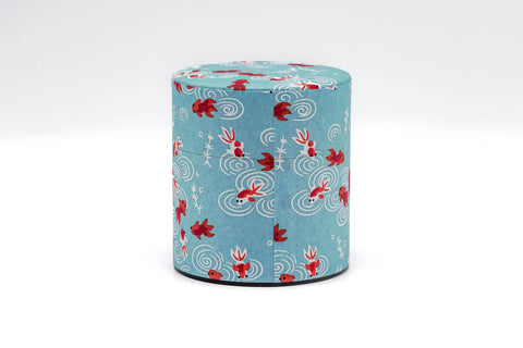 Blue Koi Washi Tea Canister - 150g