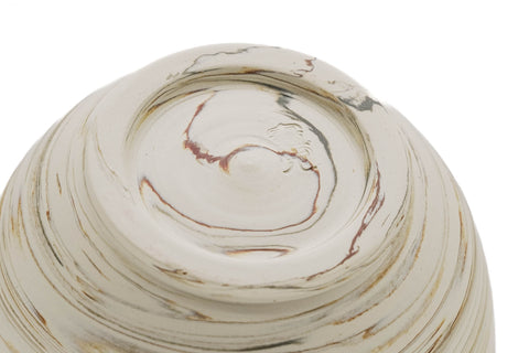 White Yellow Nerikomi Tokoname Teacup - 110ml