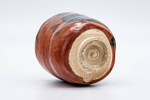 Japanese Matcha Bowl - 松楽窯 Shoraku Kiln - Aka-raku Winter Chawan - 200ml