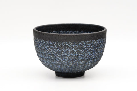 Ao-mishima Kiyomizu-yaki Chawan