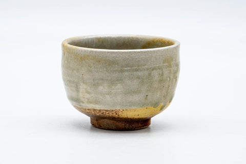 Japanese Teacup - Beige Grey Drip-Glazed Shigaraki-yaki Yunomi  - 150ml