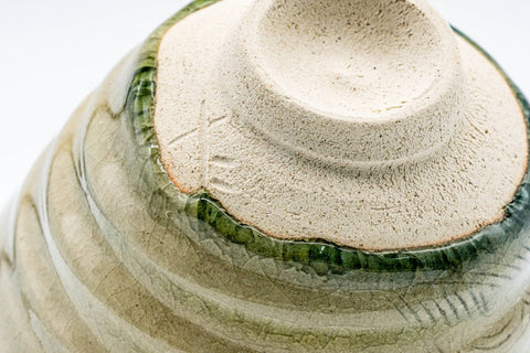 Japanese Matcha Bowl - 紫田正 Masa Shibita - Crazed Glazed Seto-yaki Chawan - 300ml