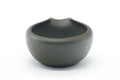 Tezumi — Japanese Katakuchi - Plum Blossoms Ryokudei Tokoname Water Cooler - 180ml — top-down view of the interior