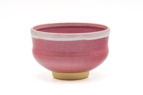 Pink Glazed Kiyomizu Chawan