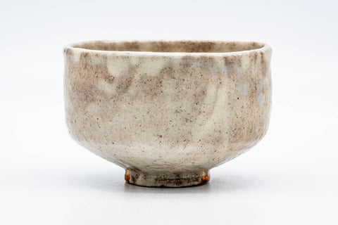 Japanese Matcha Bowl - 兼田佳炎 Kaneda Keien - Milky Glazed Hagi-yaki Chawan - 350ml