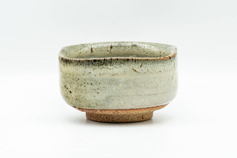 Japanese Teacup - Sage Green Glazed Square-shaped Yunomi - 120ml