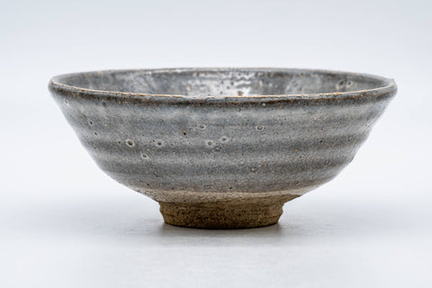 Japanese Matcha Bowl - 中島 満久 Nakajima Mitsuhisa - Shino Glazed Akazu-yaki Chawan - 150ml