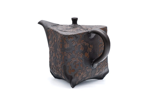 Triangular Tokoname Kokudei Teapot - 200ml