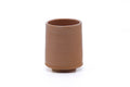 Tezumi — Japanese Teacup - Pink White Glazed Hagi-yaki Yunomi - 220ml — front view from another angle
