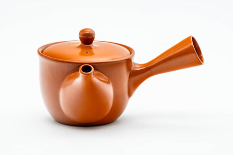 View from the opposite side with the spout angled right.