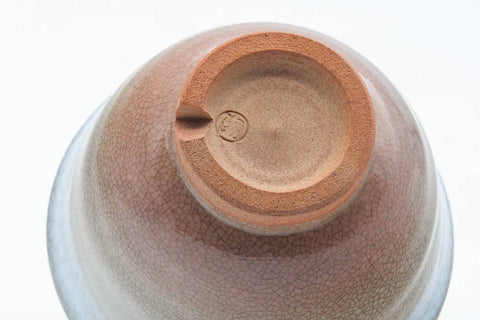 Japanese Teacup - Beige White Glazed Hagi-yaki Yunomi - 130ml