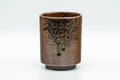Japanese Teacup - Ash Green Drip-Glazed Shigaraki-yaki Yunomi - 160ml - Tezumi