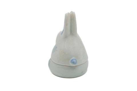 Japanese Kogo - Porcelain Year of the Rabbit Incense Container