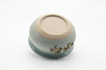 Tezumi — Japanese Kensui - Abstract Grey Glazed Water Bowl - 550ml — top-down view of the interior