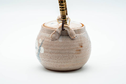 Japanese Dobin - Large Floral Pink Shino Glazed Ceramic Teapot - 750ml