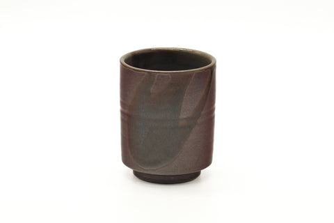 Japanese Teacup - Brown Tsutsu-gata Yunomi - 250ml