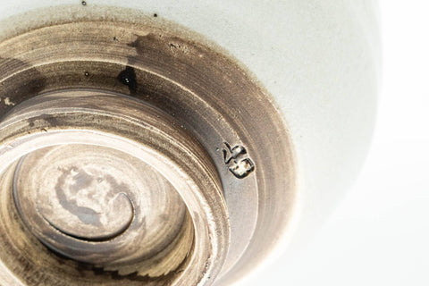 Japanese Teacup - Matte White Round Yunomi - 110ml