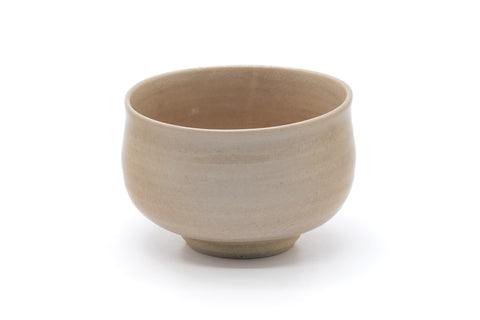 Japanese Matcha Bowl - Beige Weathered Hagi Chawan - 400ml