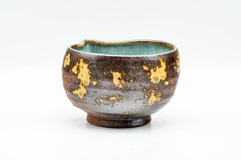 Japanese Katakuchi - Textured Blue Inner-Glazed Water Cooler - 175ml