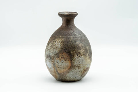 Japanese Hanaire - Textured Bizen-yaki Tea Ceremony Vase