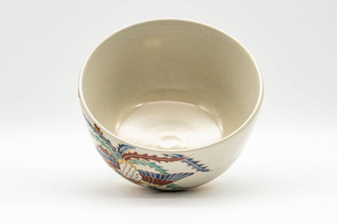 Japanese Matcha Bowl - Extravagant Floral Kyo-yaki Chawan - 400ml