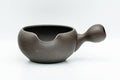 Japanese Yuzamashi - Floral Black Side-Handled Water Cooler - 250ml - Tezumi