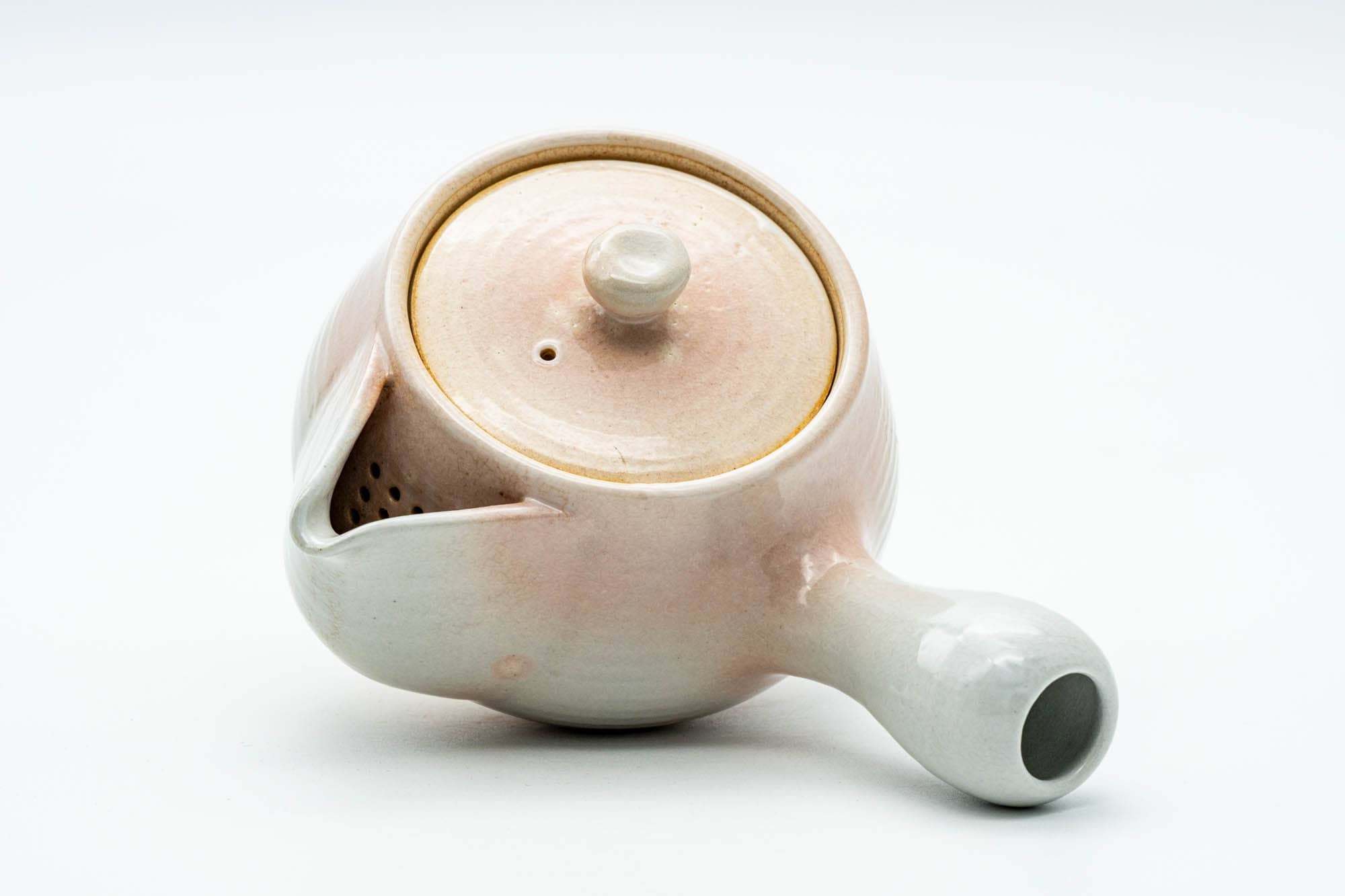 Japanese Tea Set - 天鵬山 Tsubaki Kiln - Hagi-yaki Kyusu Teapot with 5 Yunomi Teacups