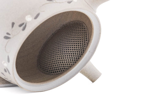 Floral Yakishime Tokoname Teapot - 320ml