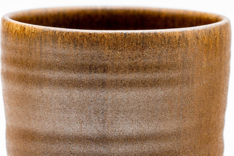 Japanese Matcha Bowl - 谷口良三 Ryōzō Taniguchi - Sonami-yū Umber Glazed Kyo-yaki Chawan - 150ml