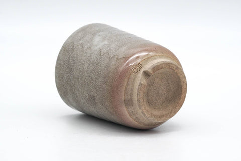 Japanese Teacup - Beige Weathered Hagi-yaki Yunomi - 150ml