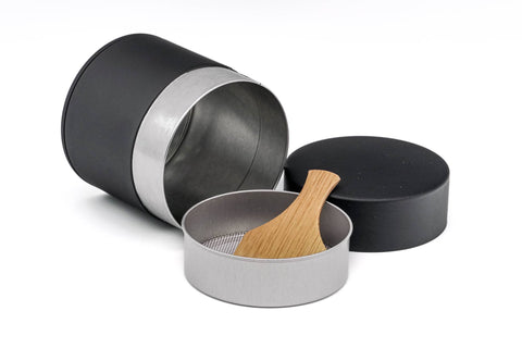 Matte Metal Matcha Sifter Canister