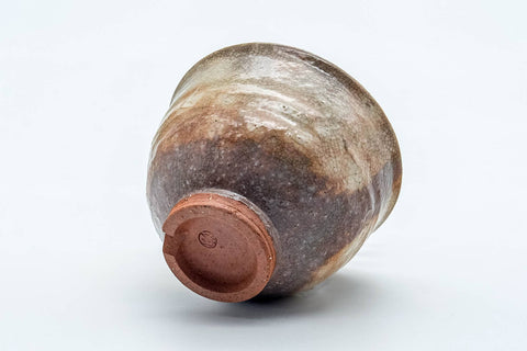 Japanese Teacup - Earthy Drip-Glazed Hagi-yaki Yunomi - 100ml
