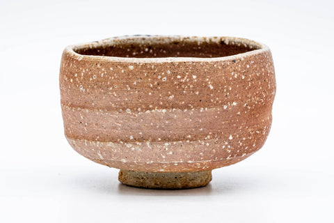 Japanese Matcha Bowl - 喜山 Kiyama - Ash Glazed Shigaraki-yaki Chawan - 300ml