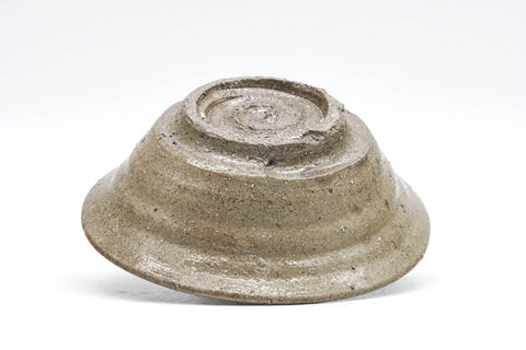 Japanese Matcha Bowl - 西念秋夫 Akio Sainen - Ash Glazed Hira Chawan - 100ml