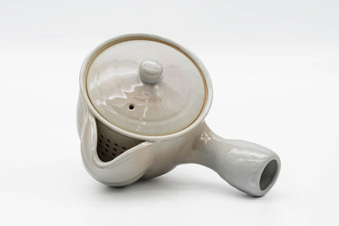 Tea Set - Hagi-yaki Kyusu Teapot with 5 Yunomi Teacups