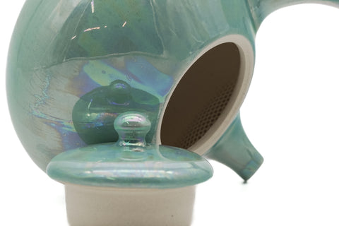 Aquamarine Glazed Tokoname Teapot - 180ml