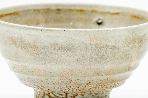 Japanese Matcha Bowl - Kairagi Textured Kouda-yaki Ido Chawan - 300ml