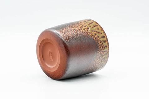 Japanese Teacup - Green Ash Glazed Tokoname-yaki Yunomi - 160ml