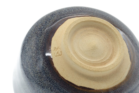 Japanese Teacup - Blue Hare's Fur Glazed Yunomi - 260ml