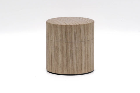 Oak Wood Veneer Tea Canister - 100g
