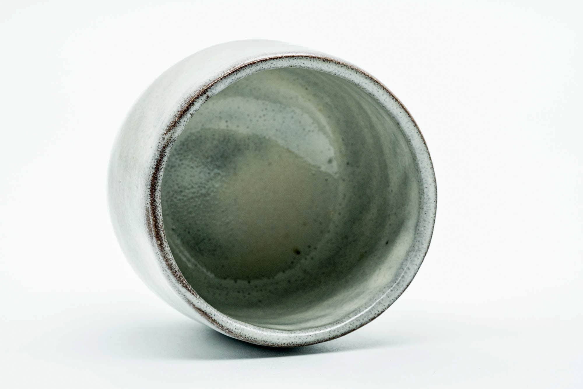 Japanese Teacup - Milky White Glazed Yunomi - 150ml