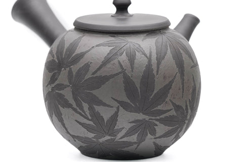 Momiji Black Kokudei Tokoname Teapot - 280ml