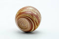 Tezumi — Japanese Teacup - Red Yellow Nerikomi White Inner-Glazed Tokoname-yaki Yunomi - 80ml — top-down view of the interior